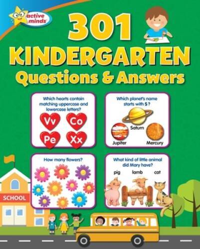 Brain Games Kids: Kindergarten Activity Workbook – PI Kids – VERY GOOD